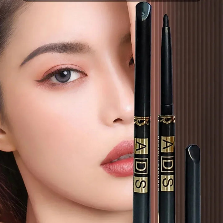 5PCS Black Brown Eyeliner Pencil - Long-Lasting, Waterproof & Sweat-Resistant